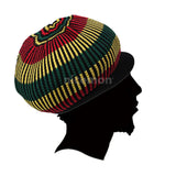 Positive Vibebrations Natty Dread Cap Hat Africa Reggae Jamaica Marley Hats M/L