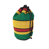 Reggae Cool Runnings Drawstring Backpack Sack Tote Bag Hippie Surfer Marley 18"