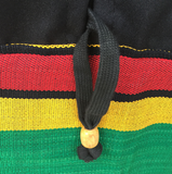 Reggae Cool Runnings Drawstring Backpack Sack Tote Bag Hippie Surfer Marley 18"