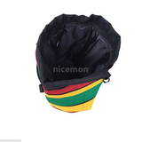 Reggae Cool Runnings Drawstring Backpack Sack Tote Bag Hippie Surfer Marley 18"