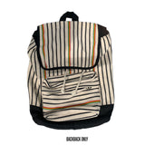 Striped Rasta Handmade Backpack Bag Beach Bags Surfer Bag Hawaii Jamaica 1 LOVE