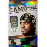 Tyche Silky Durag Royal Silky Collection Ultra Stretch Camouflage Breathable