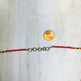 Rasta Roots Irie Coco Beads One Love Jamaica Reggae Africa Roots Necklace 18-20"